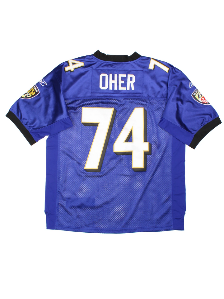 Baltimore Ravens Oher #74 NFL Jersey (Size XL)