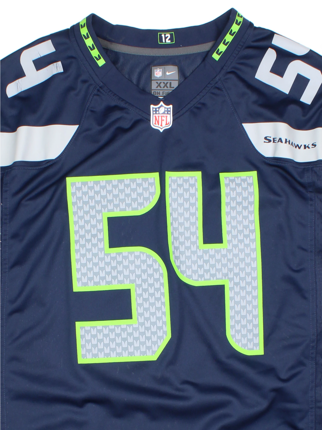 Seattle Seahawks Wagner #54 NFL Jersey (Size XXL)
