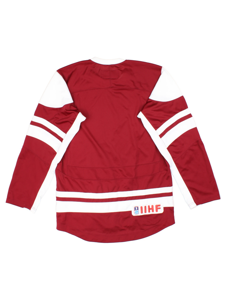 Latvia IIHF Nike Hockey Jersey (Size S)