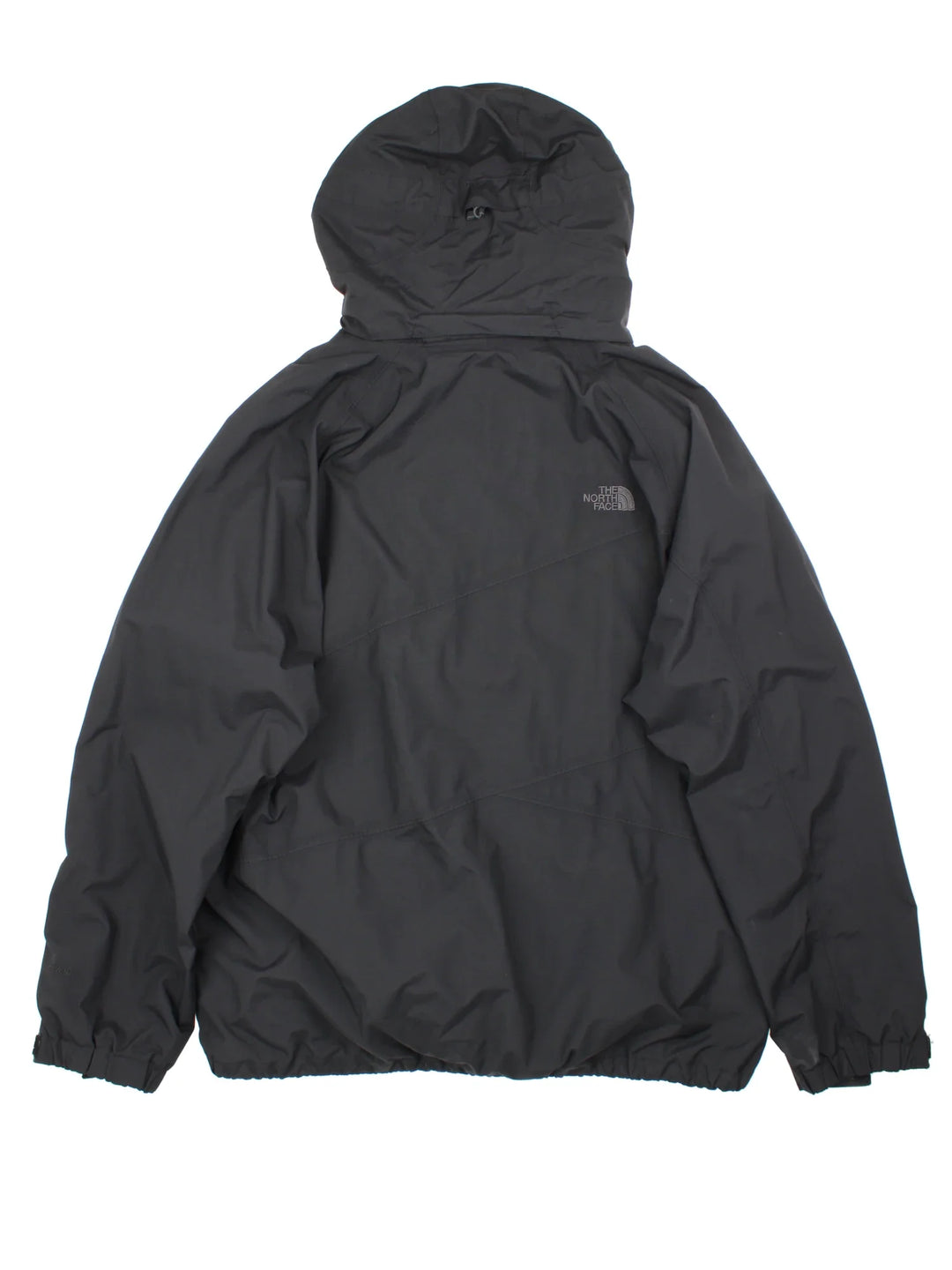 The North Face Coat in a black colourway which features, full zip up and has multiple pockets, hooded and has the logo embroidered on the front.