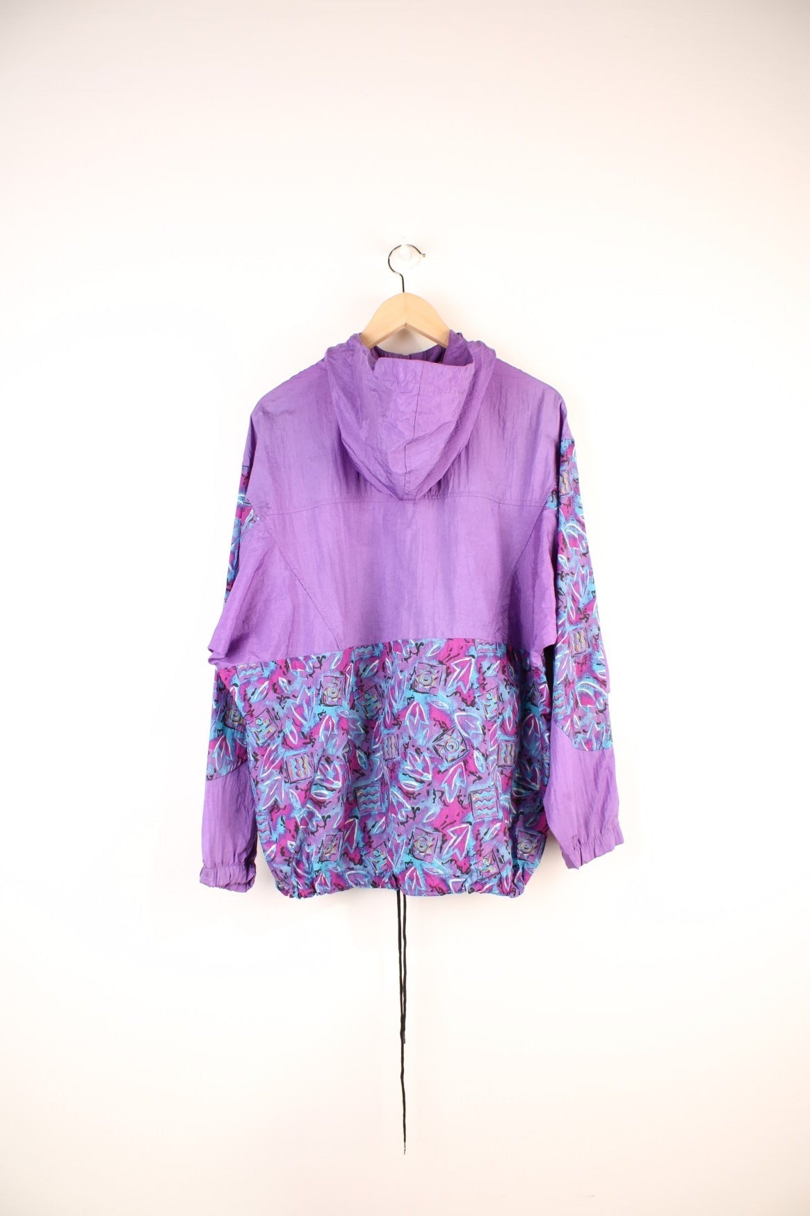 Purple 90s windbreaker 2025