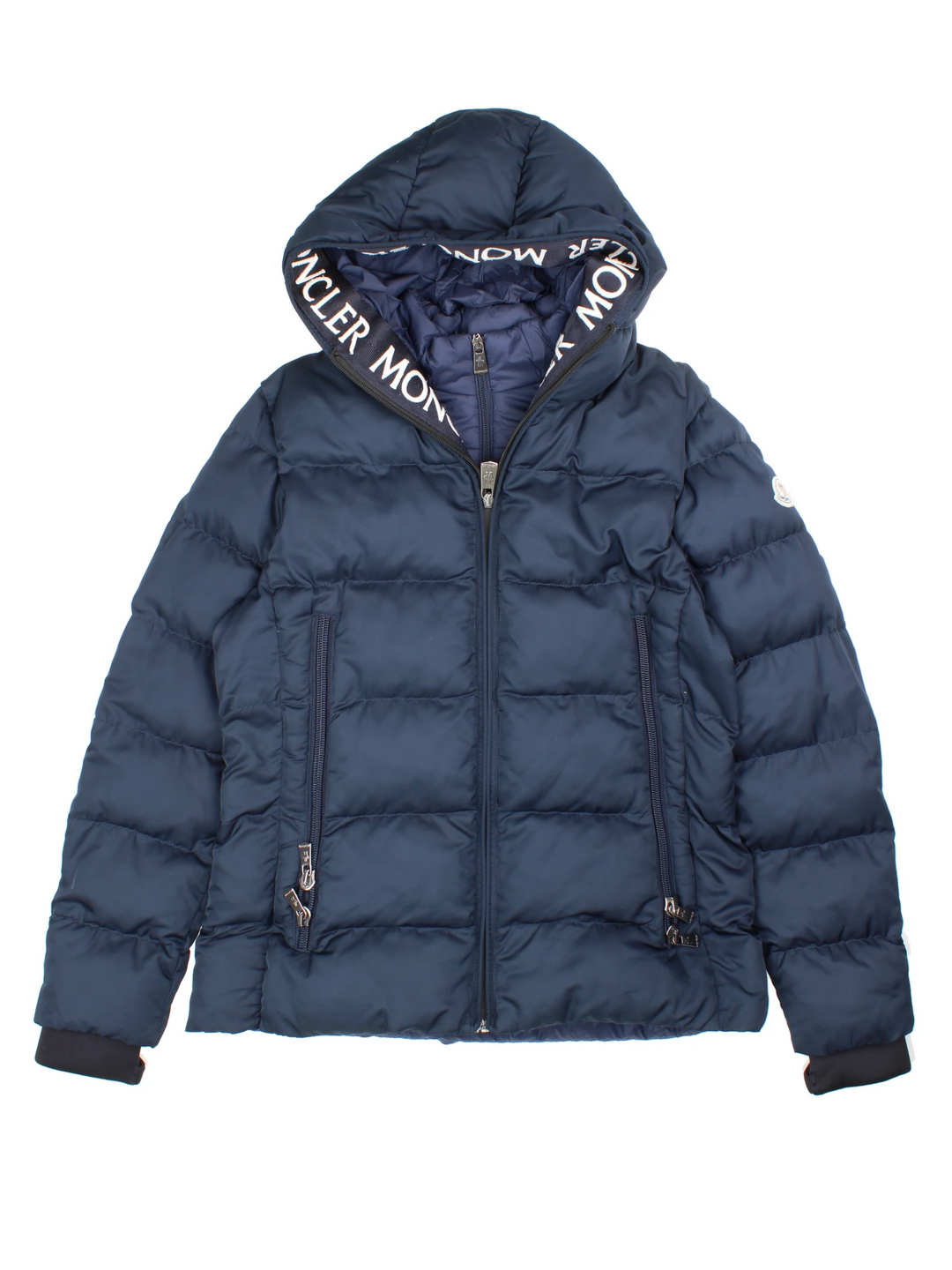 Moncler Cardere Down Puffer Coat Navy Blue Vintage (Size S Moncler Cardere Down Puffer Coat Navy Blue Vintage (Size S