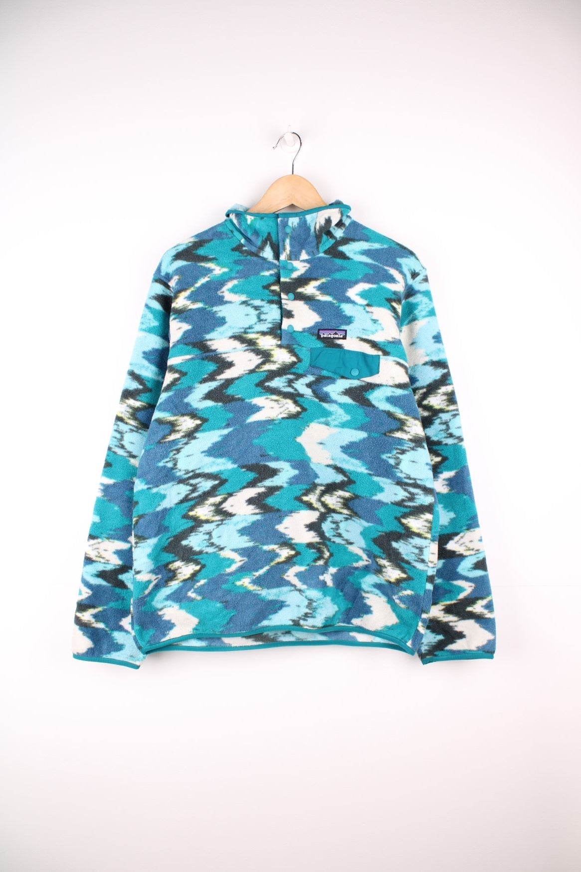 Mens patterned patagonia fleece discount