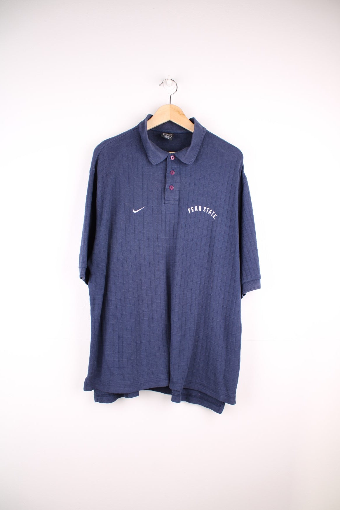 【NIKE】vintage polo Vintage NIKE Mens Polo Shirt Checkered Knit - Size XL | eBay