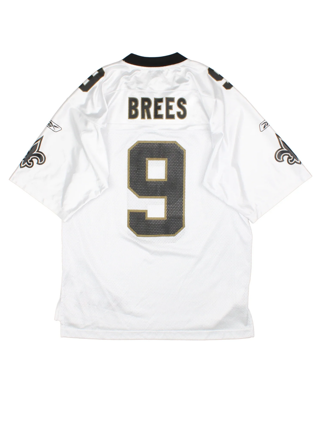Reebok Patch On Drew Brees Jersey Reebok New Orleans Saints Drew