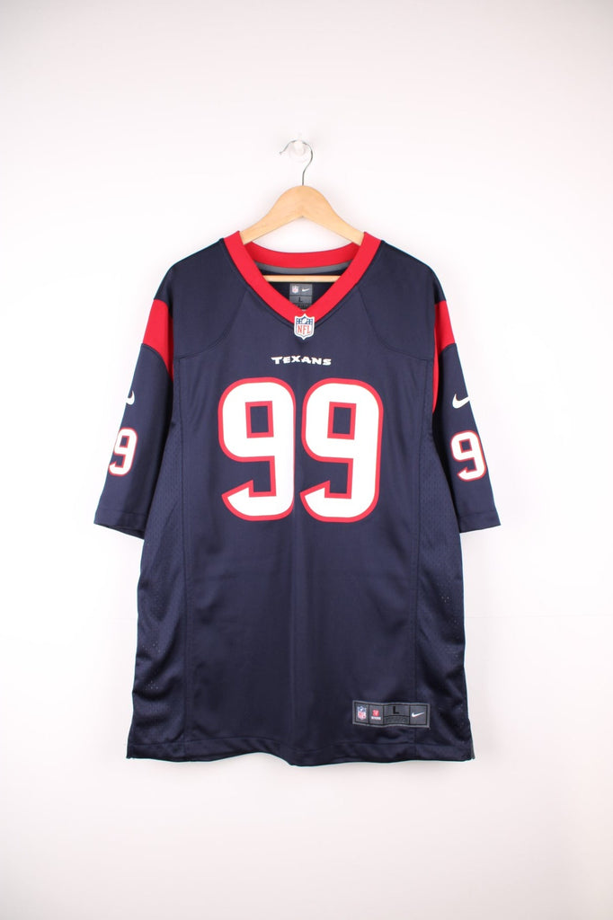 GENUINE NIKE NFL TEXANS T-SHIRTS WATT #99 MEN'S LARGE