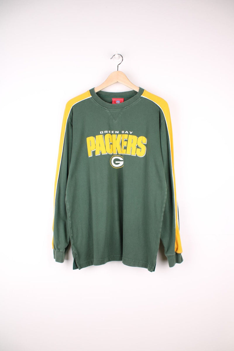 Green Bay Packers Longsleeve T-Shirt in the green and yellow team ...