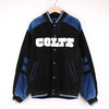 Indianapolis Colts Leather Varsity Jacket (Size L)
