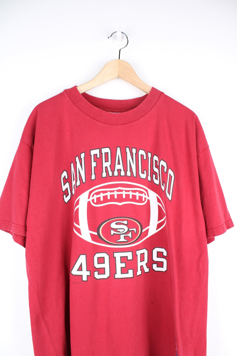 Vintage San Francisco 49ers Champion NFL T-Shirt.