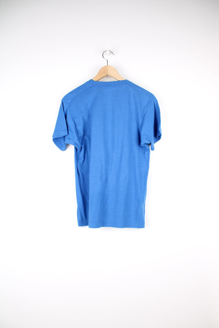 Vintage Tonka Basketball mces T-shirt in blue.
