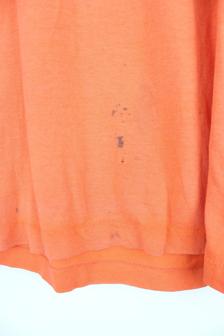 Vintage Golden Valley Sports Camp orange single stitch T-Shirt.