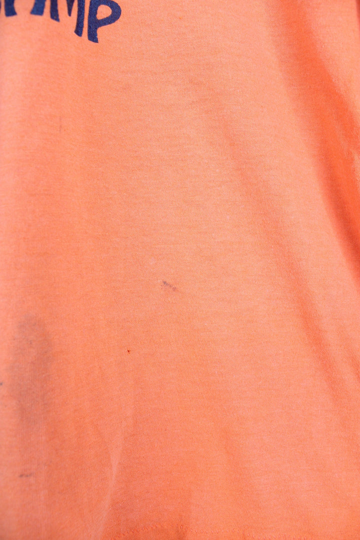 Vintage Golden Valley Sports Camp orange single stitch T-Shirt.
