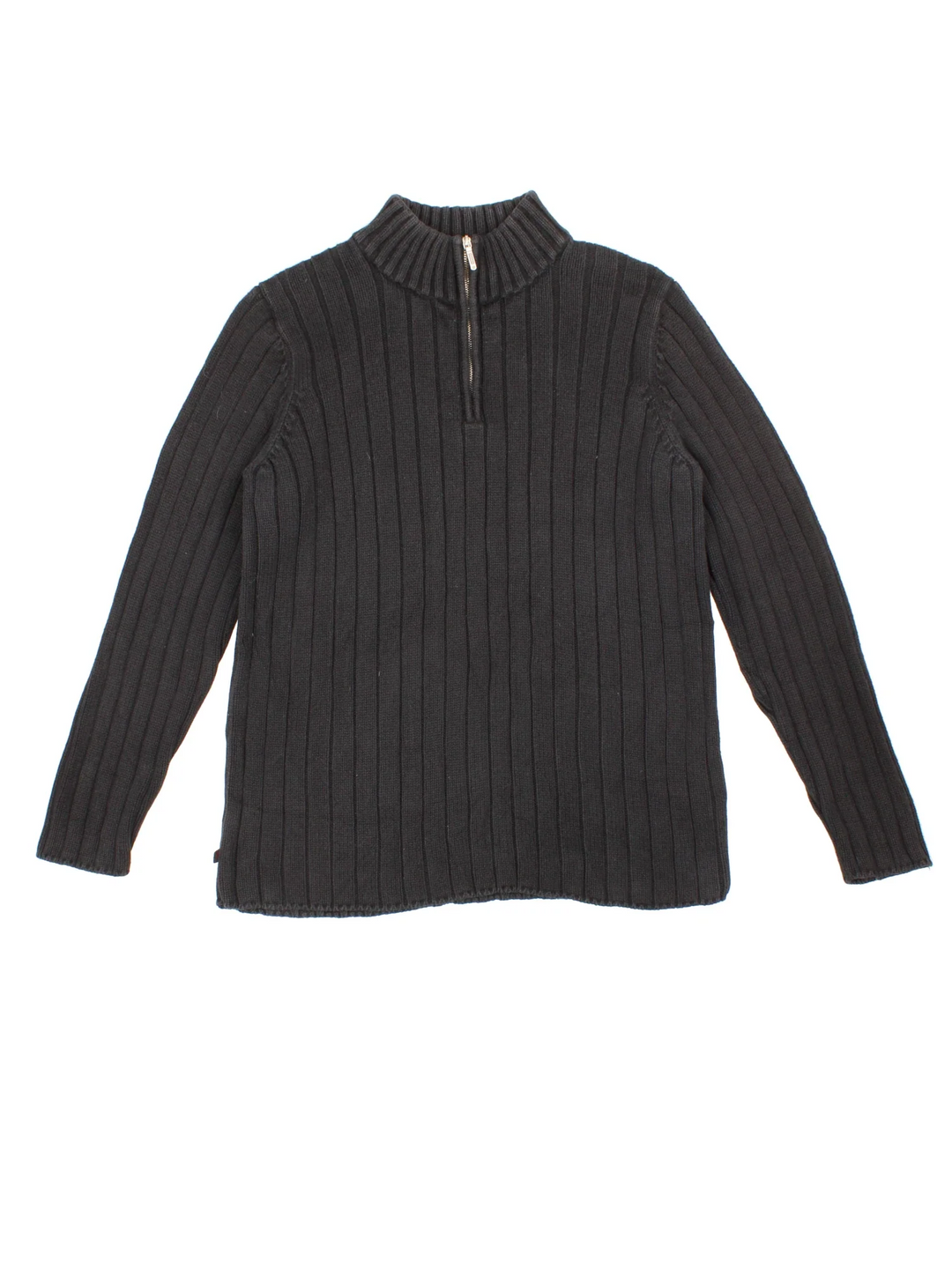 Lauren By Ralph Lauren 1/4 Zip Sweater in a black colourway.