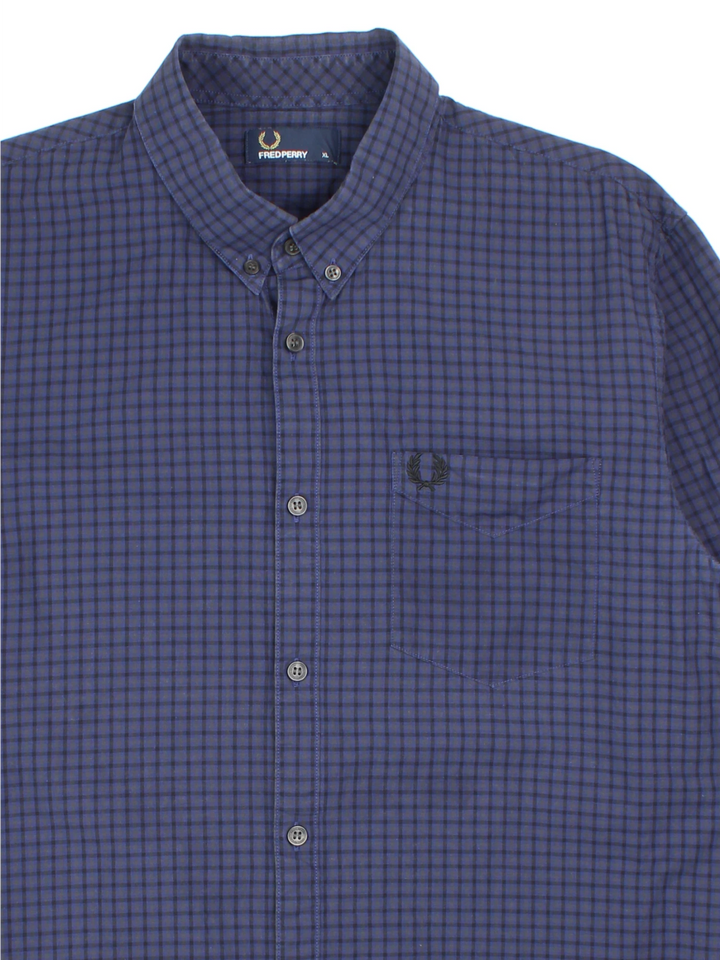 Fred Perry Checked Shirt (Size XL)