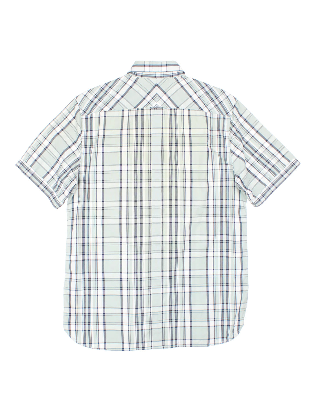 Fred Perry Short Sleeve Plaid Shirt (Size S)