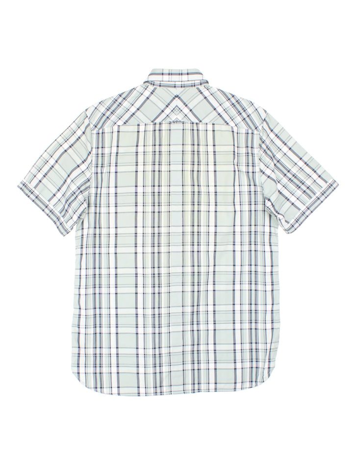 Fred Perry Short Sleeve Plaid Shirt (Size S)