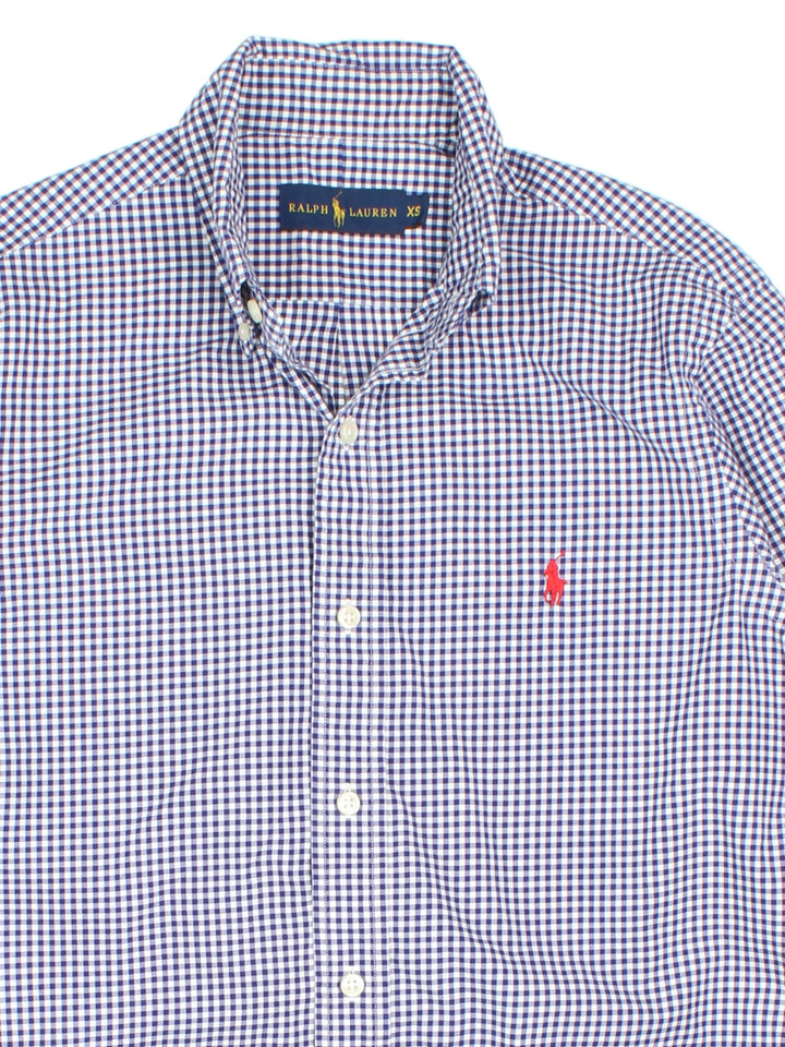 Ralph Lauren Checked Shirt (Size XS)