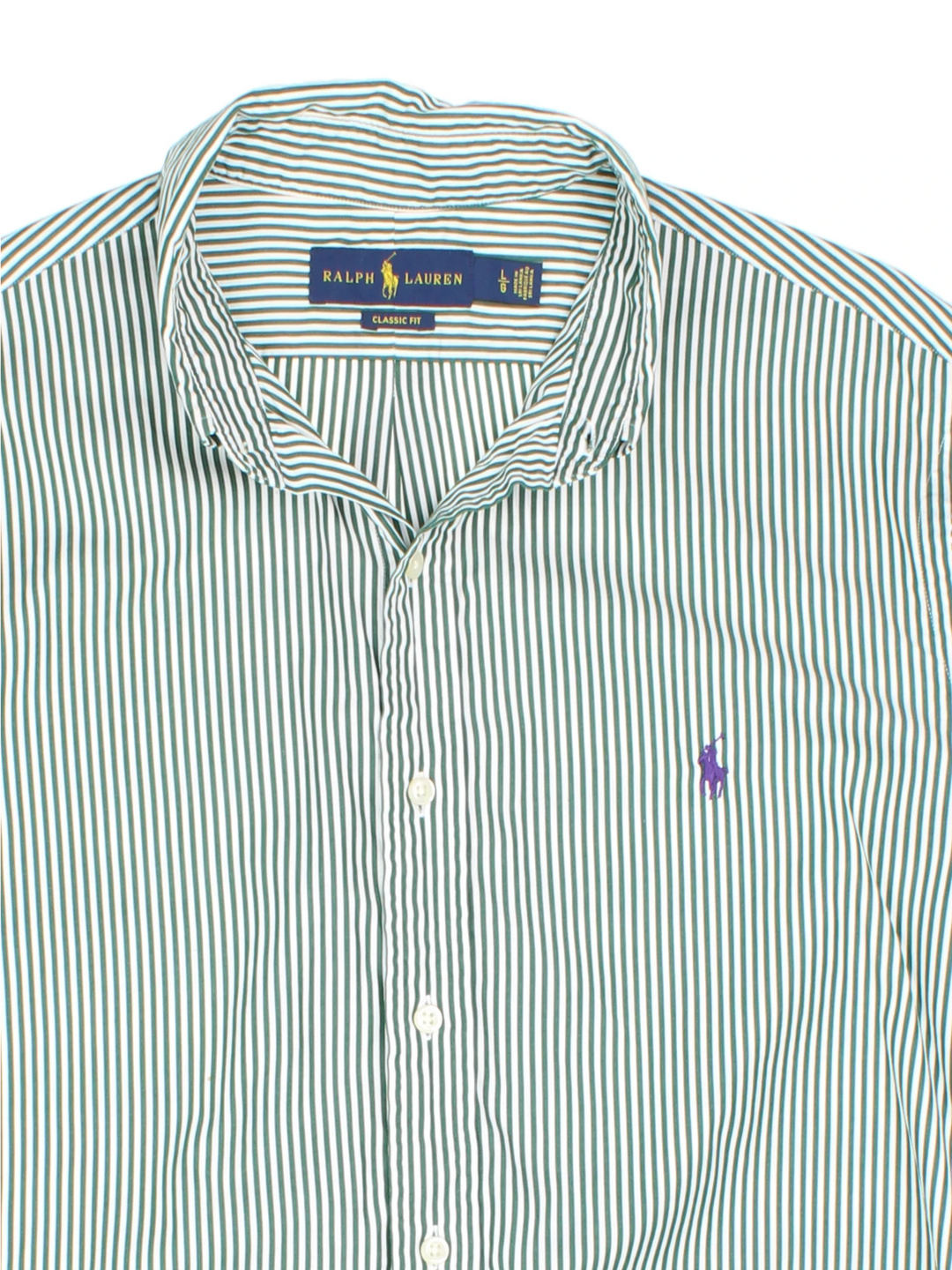 Ralph Lauren Striped Shirt (Size L)