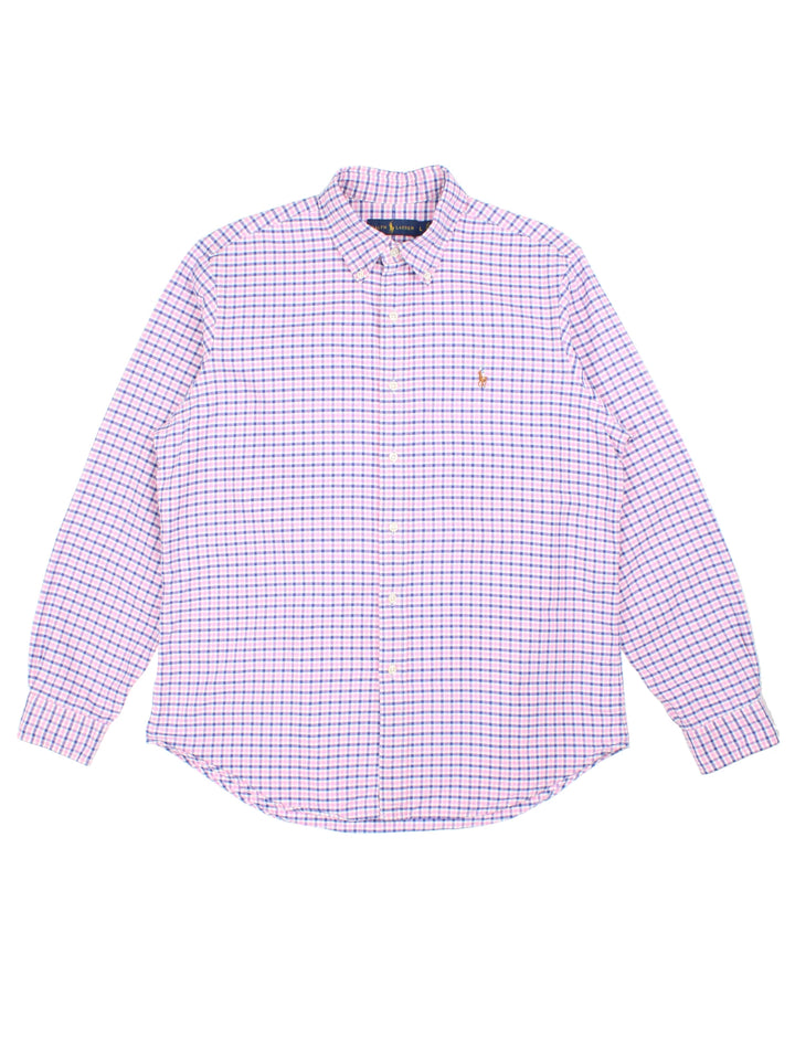 Ralph Lauren Plaid Shirt (Size L)