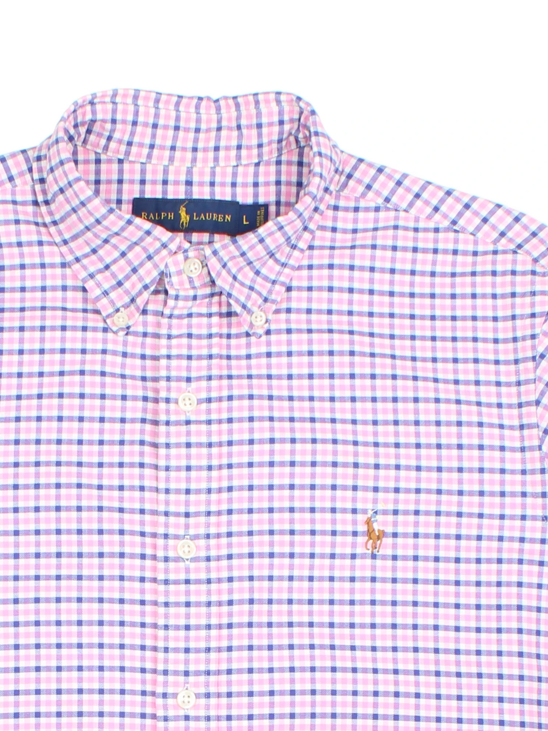 Ralph Lauren Plaid Shirt (Size L)