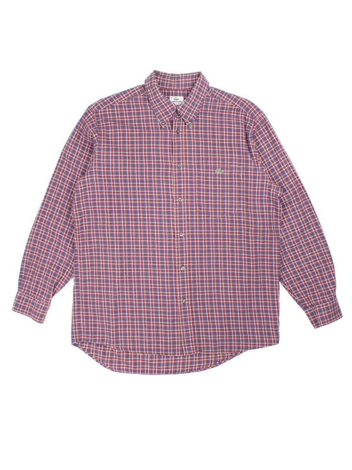 Lacoste Casual Checked Shirt (Size L)