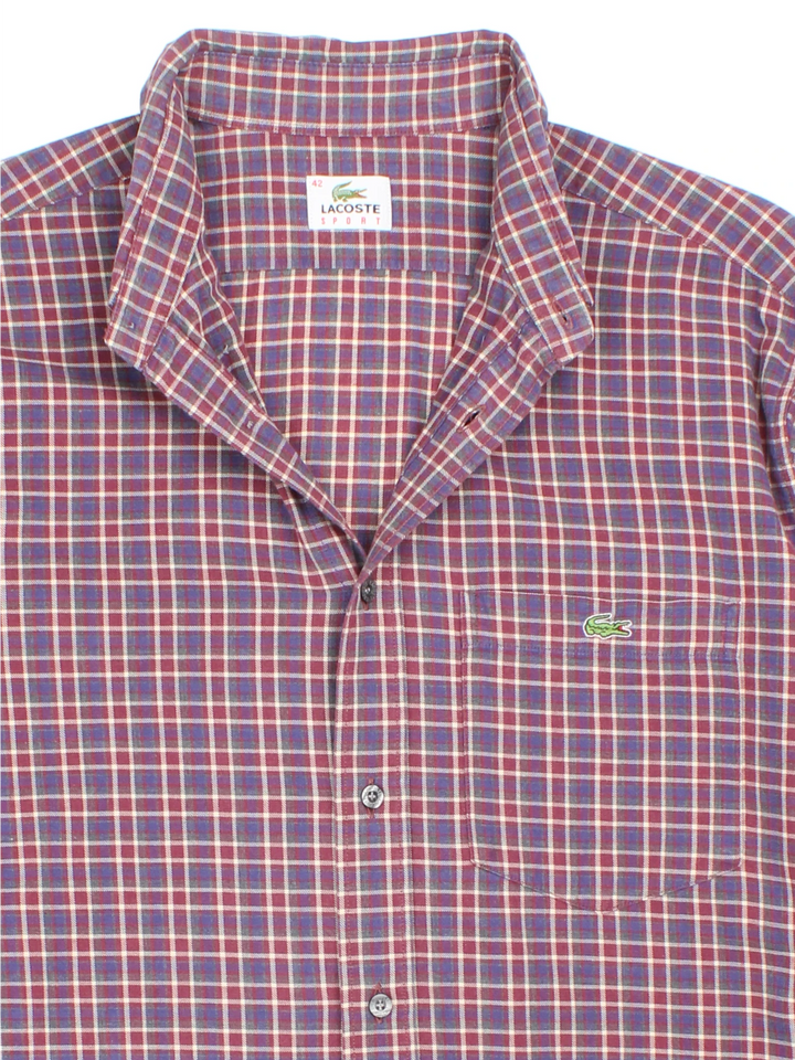 Lacoste Casual Checked Shirt (Size L)