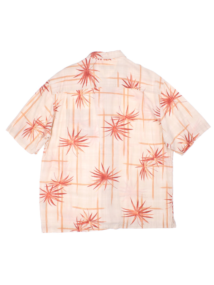 Quiksilver Floral Hawaiian Shirt (Size S)
