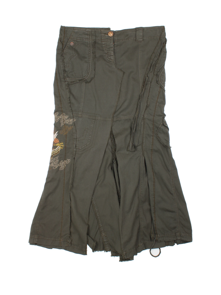 Y2K River Island Maxi Skirt (Size XXL)