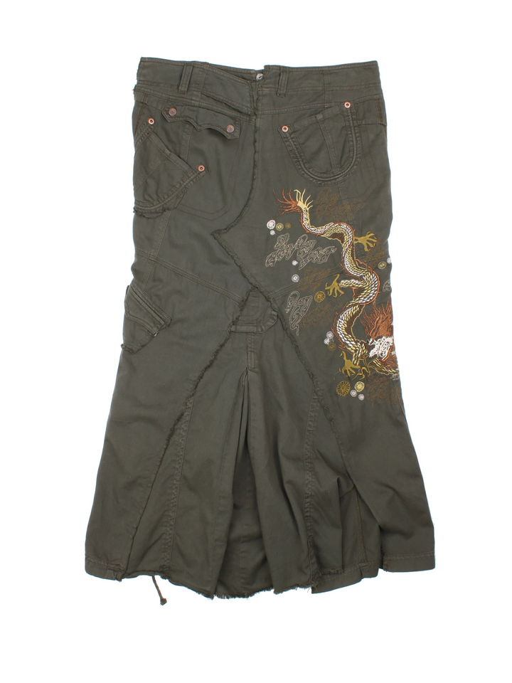 Y2K River Island Maxi Skirt (Size XXL)