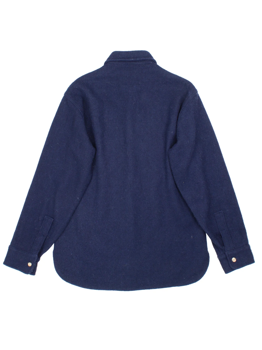 Woolrich Shirt in a blue colourway, full button up with double chest pockets.
