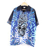 Y2K Flaming Skull Shirt (Size L)