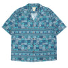 L.L. Bean Aztec Shirt (Size Blue)