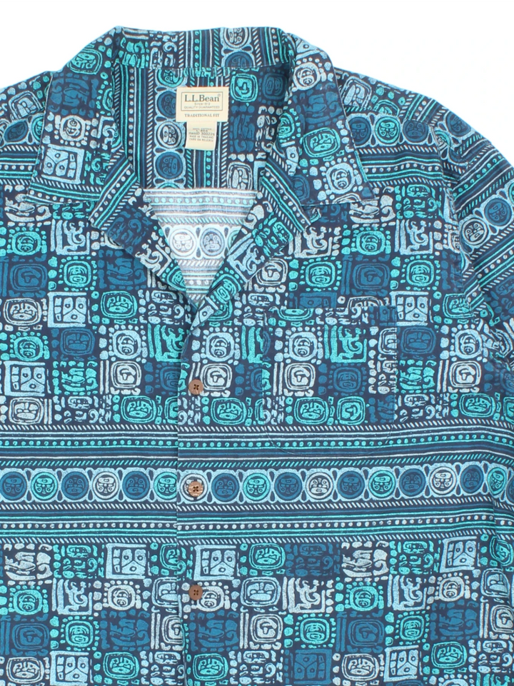 L.l. Bean Aztec Shirt