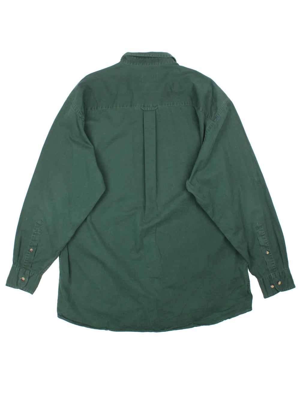 Vintage Pendleton Shirt in a green colourway, button up and has a chest pocket with the logo embroidered on the front.