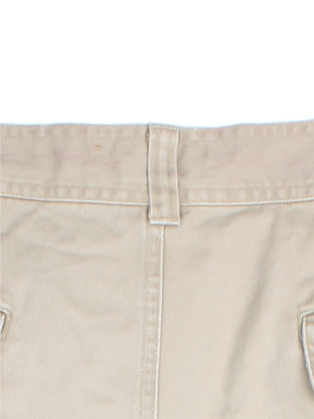 Ralph Lauren Pleated Cargo Shorts in tan colourway, multiple pockets and logo embroidered on back.
