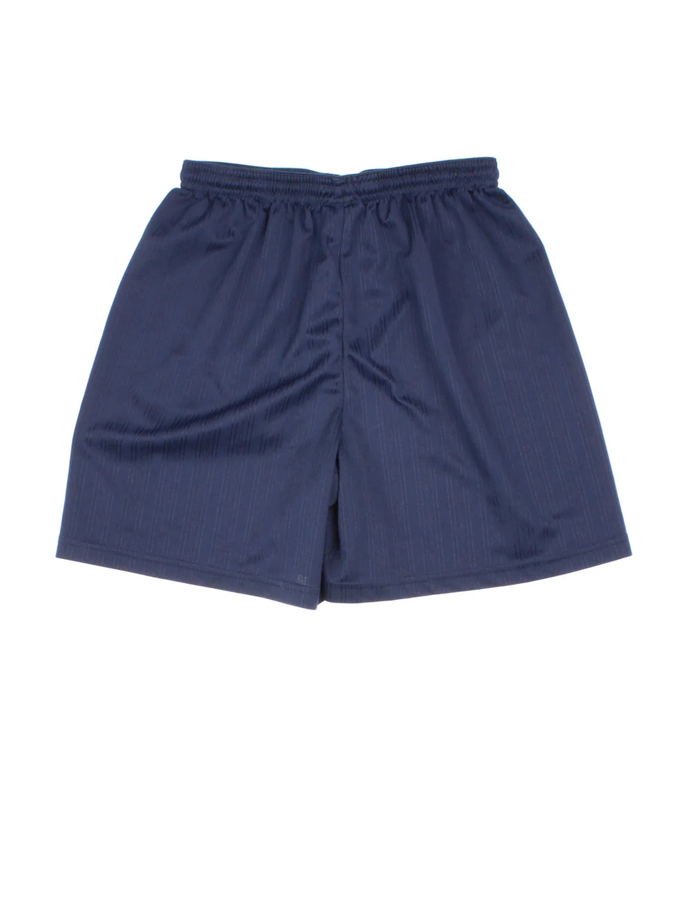 Vintage Umbro Shorts in blue colourway, with logo embroidered on the front.