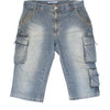 Y2K Denim Cargo Jorts