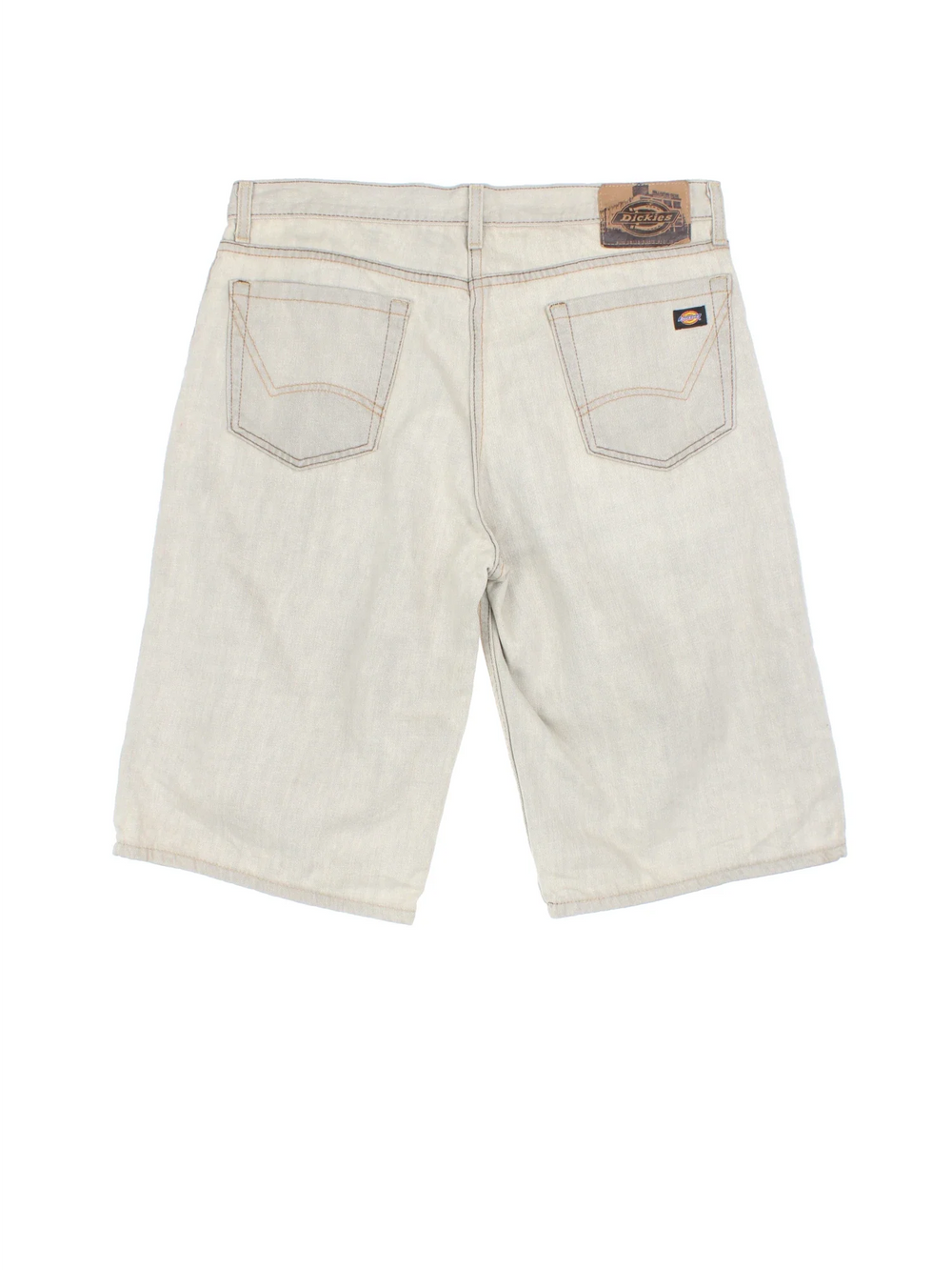 Vintage Dickies Jorts in grey colourway with multiple pockets and the logo embroidered on the back.
