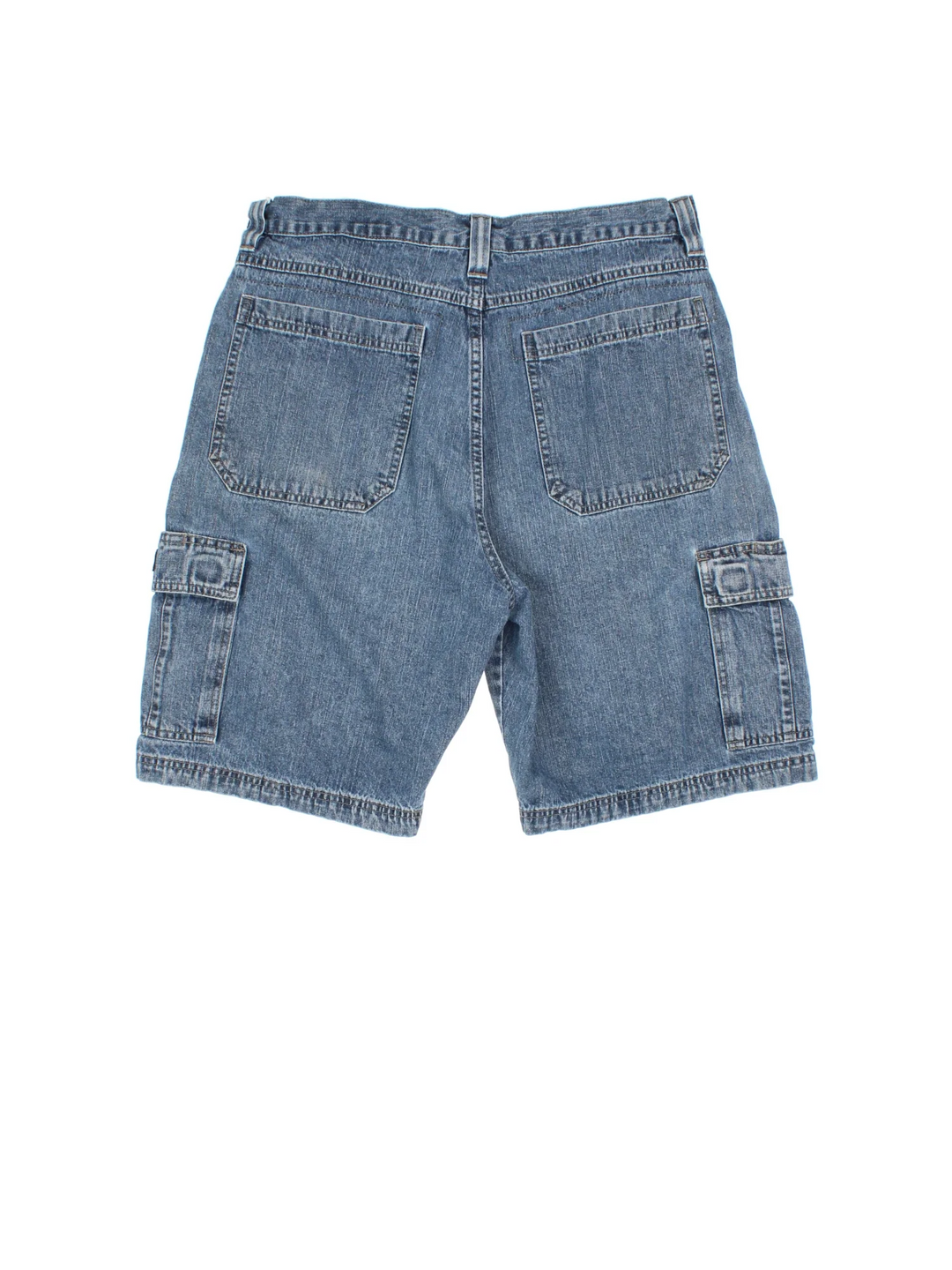 Wrangler Denim Cargo Shorts (Size L) – VintageFolk Wrangler Denim Cargo Shorts (Size L) – VintageFolk