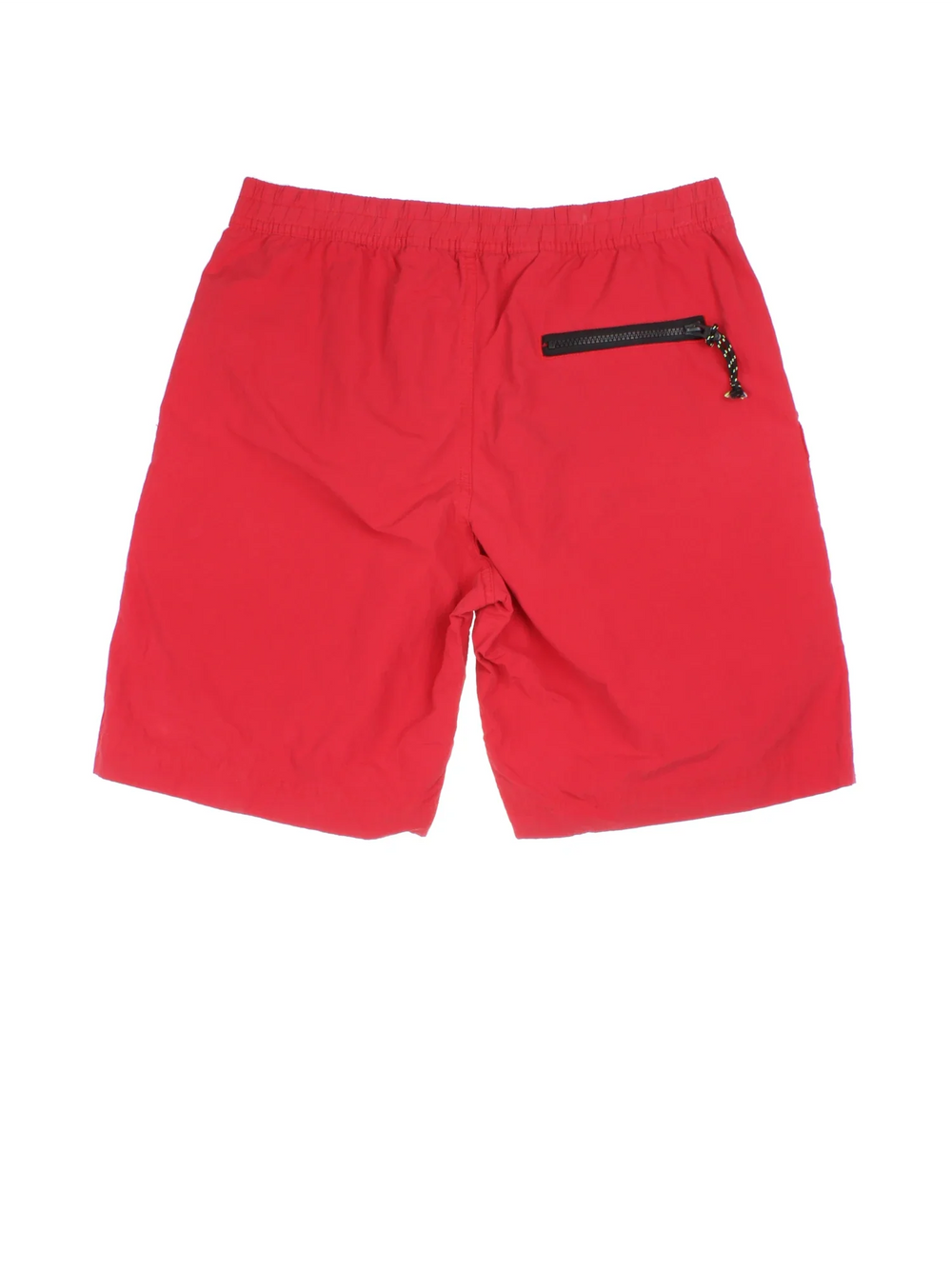 Vintage Polo Ralph Lauren Cargo Shorts in red colourway with multiple pockets, mesh lining, and the logo embroidered on the front.