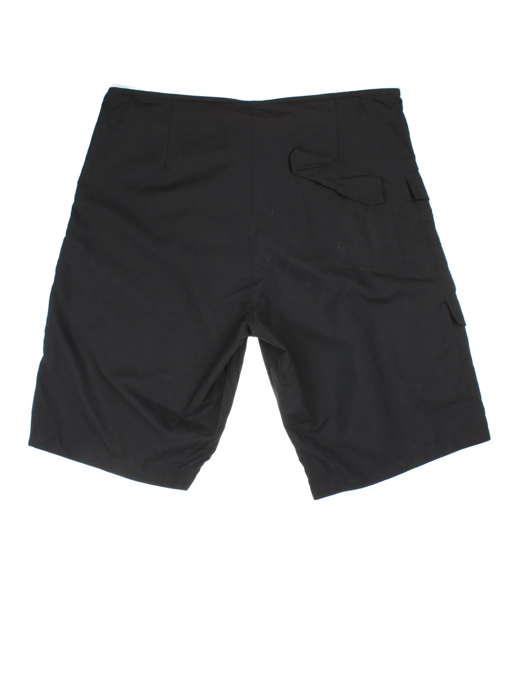 Vintage Billabong Board shorts in black/red colourway with lace up fastening and the logo embroidered on the front.