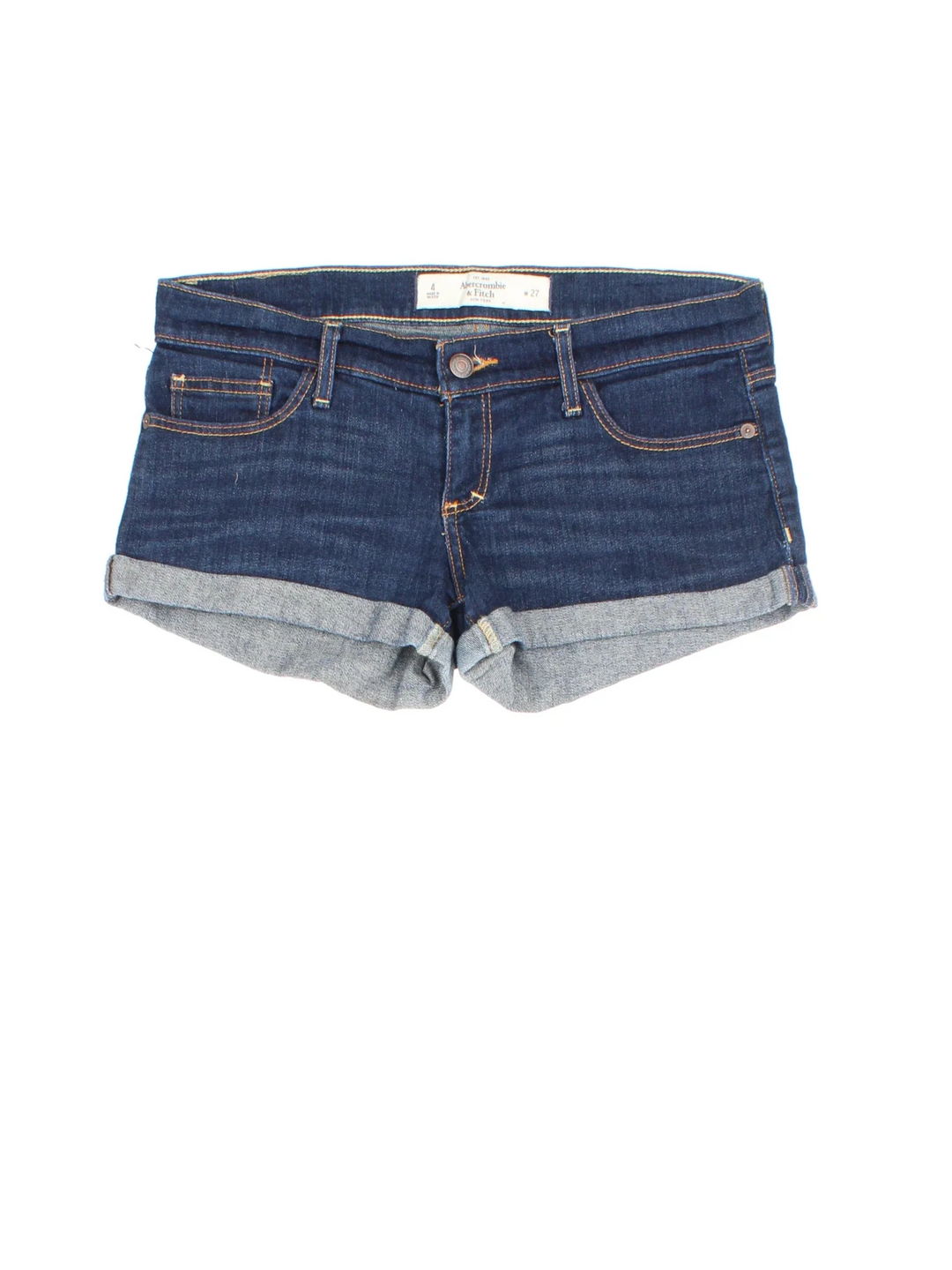Vintage Y2K shorts in blue colourway with multiple pockets and the logo embroidered on the back.