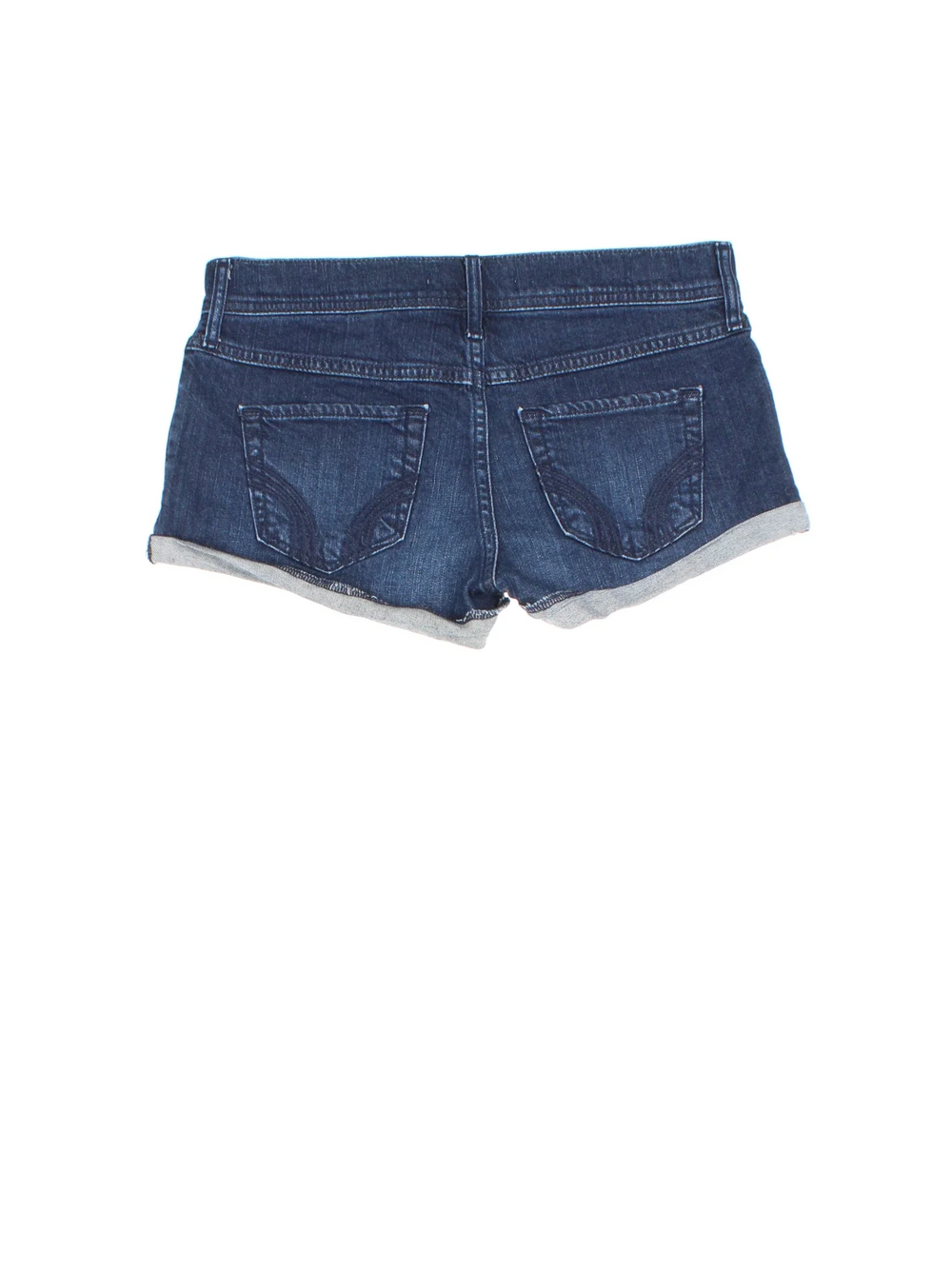 Vintage Y2K shorts in blue colourway with multiple pockets and contrast stitching.