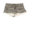 Lee Camo Denim Mini Shorts