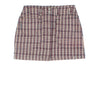 Y2K Pepe Plaid Mini Skirt