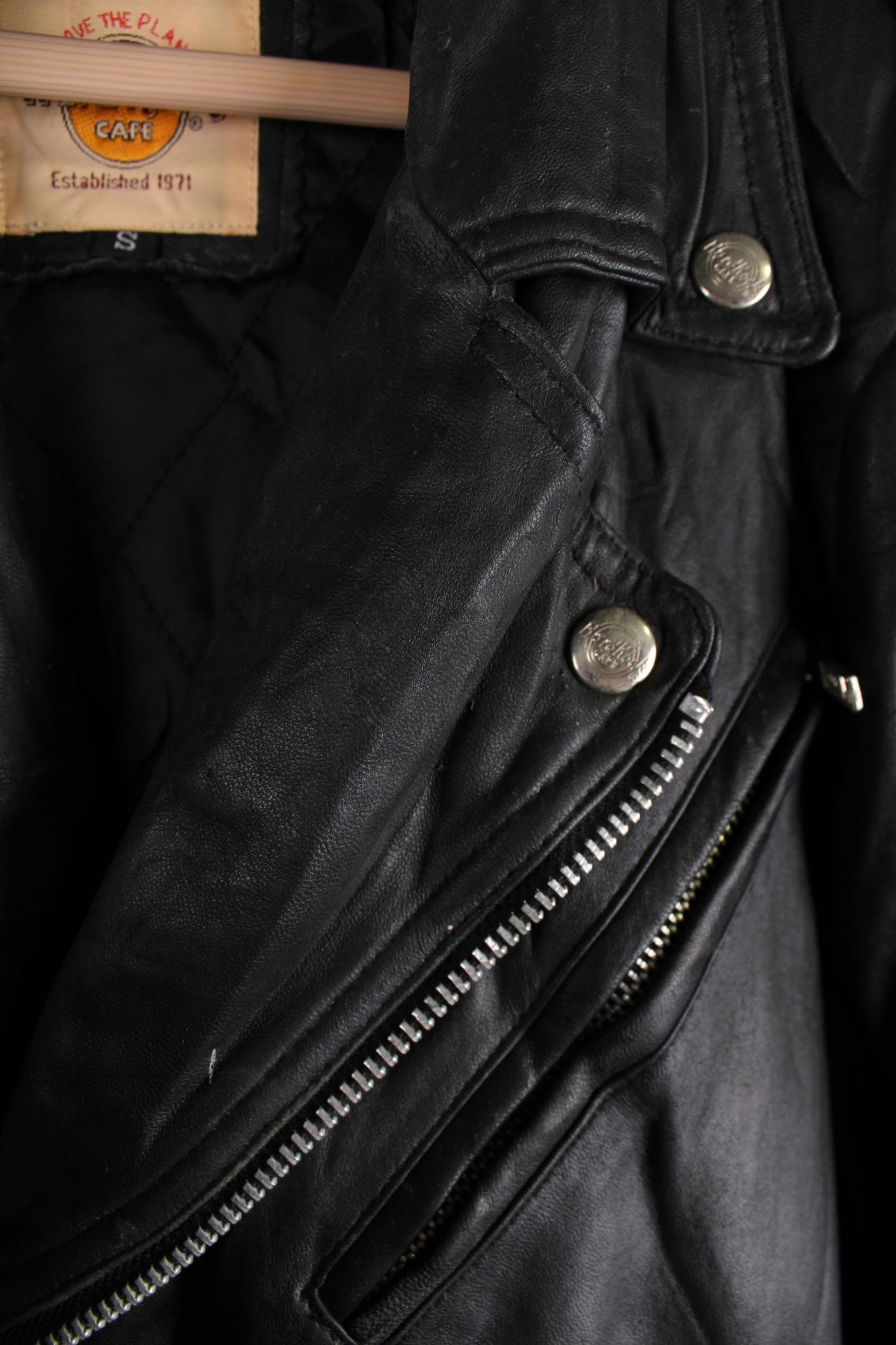 90s Hard Rock Cafe Motorcycle Jacket (Size M) – VintageFolk