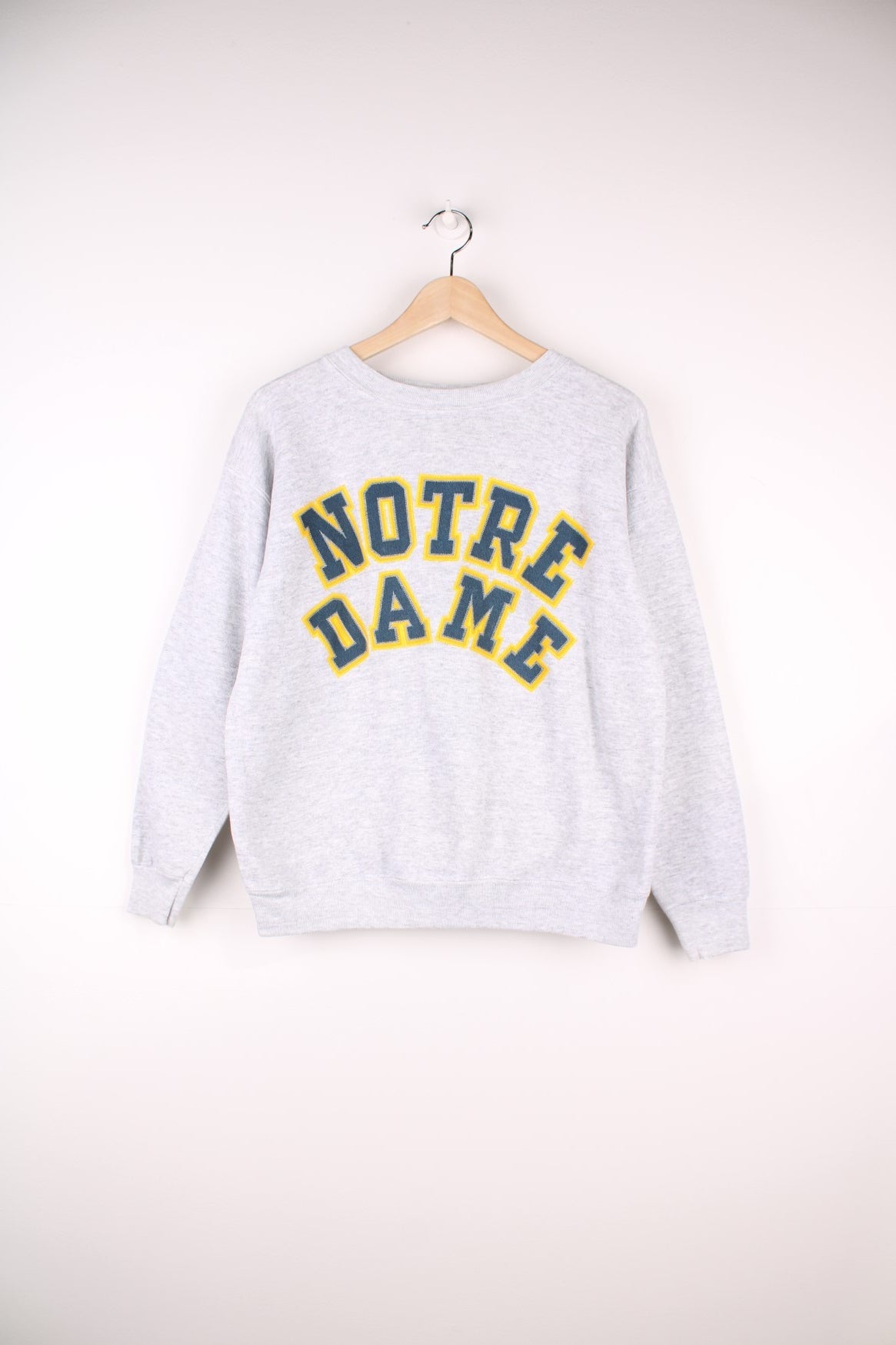 White notre dame sweatshirt online