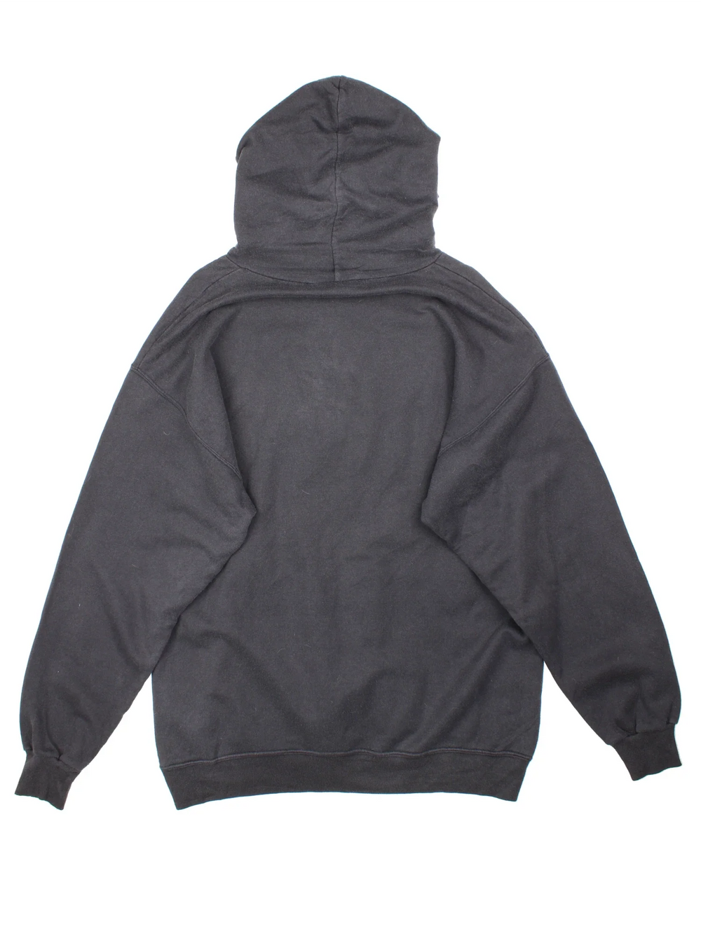 Vintage Pittsburgh Steelers NFL Hoodie in a black colourway with the logo and spell out embroidered on the front.