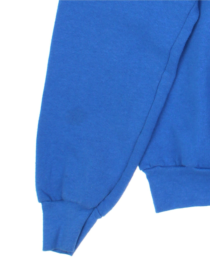 Vintage 90's UCLA Bruins Sweatshirt in a blue colourway with the logo and spell out printed on the front.