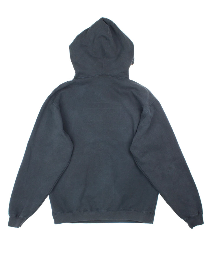 Pittsburgh Penguins NHL Reebok Hoodie in a black colourway with the logos embroidered on the front.